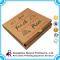 Custom paper carton food pizza packing box cartoon logo printed